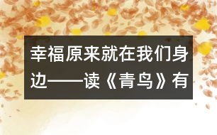 幸福原來(lái)就在我們身邊――讀《青鳥》有感_小學(xué)生作文:五年級(jí)