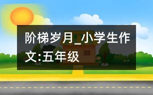 階梯、歲月_小學(xué)生作文:五年級(jí)