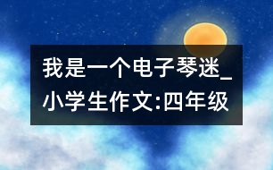 我是一個(gè)電子琴迷_小學(xué)生作文:四年級(jí)