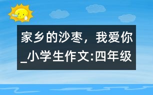 家鄉(xiāng)的沙棗，我愛你_小學(xué)生作文:四年級(jí)