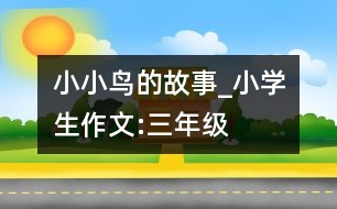 小小鳥的故事_小學生作文:三年級