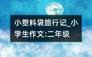 小塑料袋旅行記_小學生作文:二年級