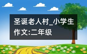 圣誕老人村_小學(xué)生作文:二年級