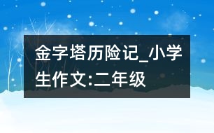 金字塔歷險(xiǎn)記_小學(xué)生作文:二年級(jí)