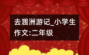 去潿洲游記_小學(xué)生作文:二年級(jí)