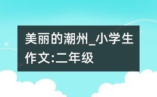 美麗的潮州_小學生作文:二年級