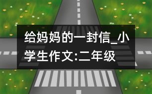 給媽媽的一封信_小學(xué)生作文:二年級