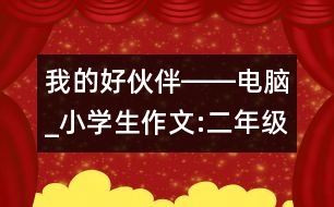 我的好伙伴――電腦_小學(xué)生作文:二年級