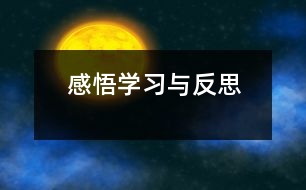 感悟?qū)W習(xí)與反思