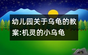 幼兒園關(guān)于烏龜?shù)慕贪?機(jī)靈的小烏龜