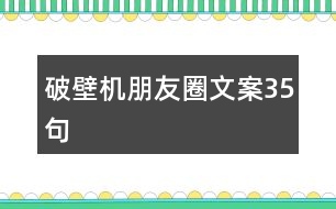 破壁機(jī)朋友圈文案35句