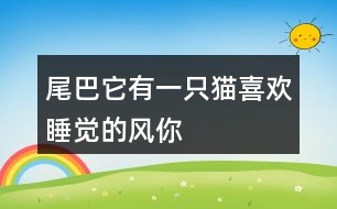 “尾巴它有一只貓”“喜歡睡覺(jué)的風(fēng)”你還有哪些有趣的說(shuō)法？