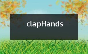 clapHands