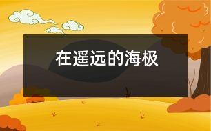 在遙遠(yuǎn)的海極