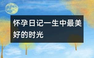 懷孕日記：一生中最美好的時(shí)光