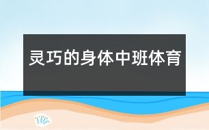 靈巧的身體（中班體育）