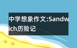 中學(xué)想象作文:“Sandwich”歷險記