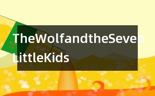 TheWolfandtheSevenLittleKids