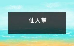 仙人掌