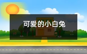 可愛(ài)的小白兔