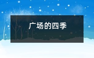 廣場(chǎng)的四季