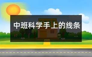 中班科學(xué)：手上的線(xiàn)條