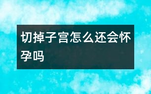 切掉子宮怎么還會懷孕嗎